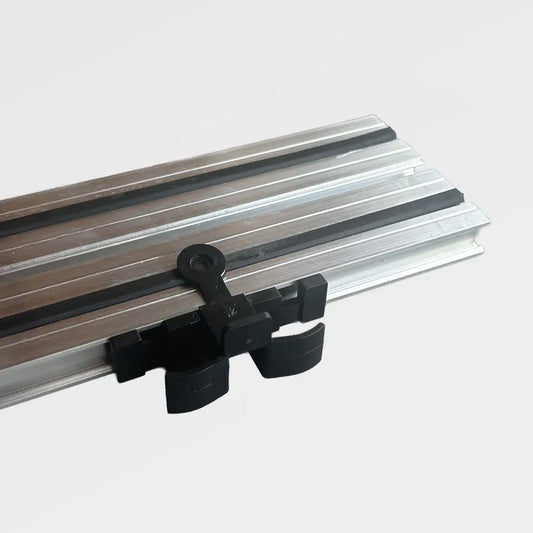 Aluminium profiel met rubber 240cm