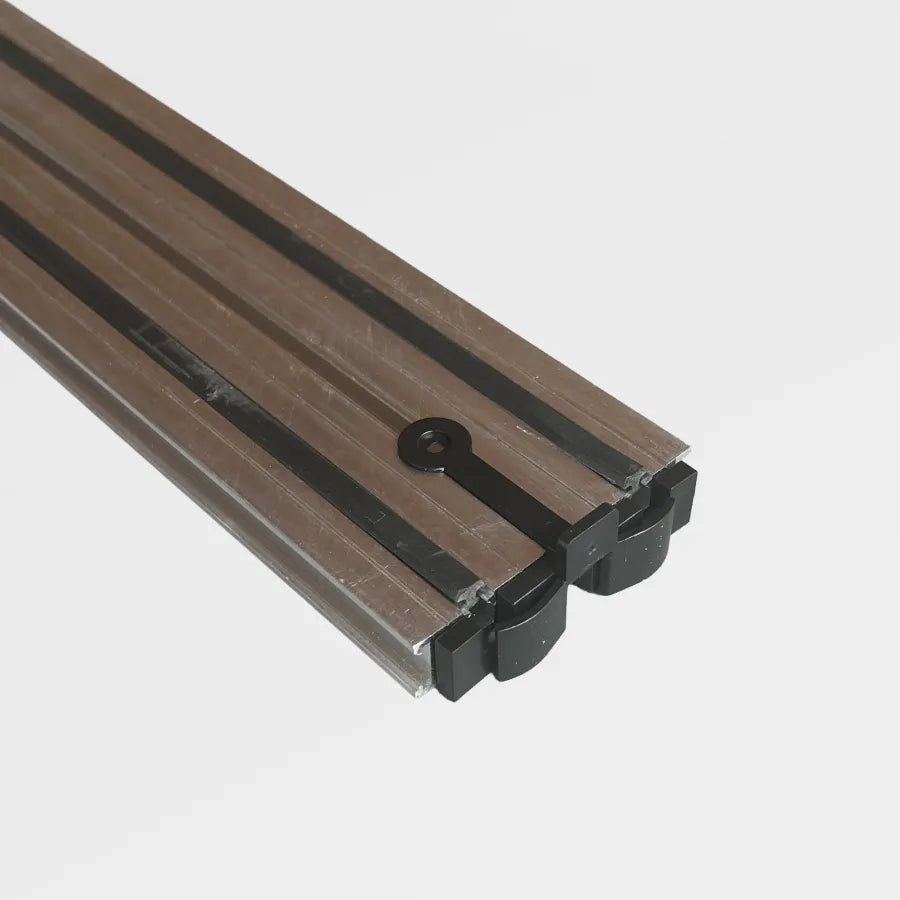 Aluminium profiel met rubber 240cm