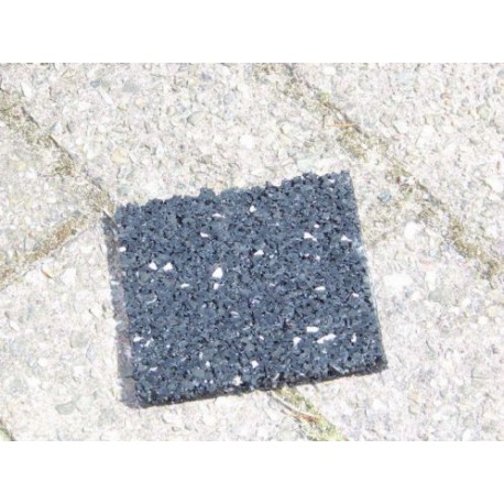 100x100x15 Rubber granulaat tegeldrager - verstelbare tegeldragers in hoogte verstelbaar - terras dakterras balken