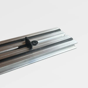 Aluminium profiel met rubber 240cm